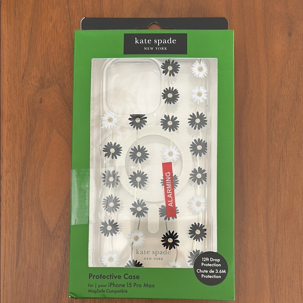 Kate Spade Floral iPhone 15 Pro Max Case